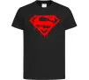 Дитяча футболка Superman logo Чорний Дитяча футболка Superman logo Чорний фото
