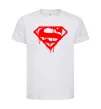Дитяча футболка Superman logo Білий фото