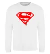 Світшот Superman logo Білий фото