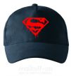 Кепка Superman logo Темно-синий фото