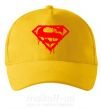Кепка Superman logo Солнечно желтый фото