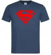 Мужская футболка Superman logo Темно-синий Мужская футболка Superman logo Темно-синий фото