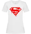 Женская футболка Superman logo Белый Женская футболка Superman logo Белый фото