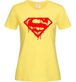 Женская футболка Superman logo Женская футболка Superman logo