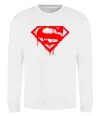 Свитшот Superman logo Белый фото