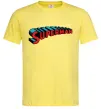 Мужская футболка SUPERMAN слово Лимонный фото