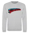 Свитшот SUPERMAN слово Серый меланж Свитшот SUPERMAN слово Серый меланж фото