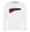 Світшот SUPERMAN слово Білий фото