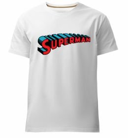 Мужская премиум футболка SUPERMAN слово