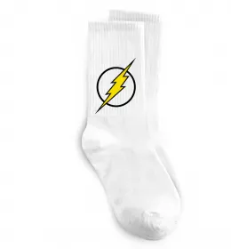 Шкарпетки Лого Флеш Білий фото