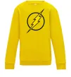Детский Свитшот logo flash Солнечно желтый фото