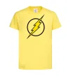 Дитяча футболка logo flash Лимонний фото