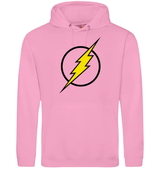 Женская толстовка (худи) logo flash Розовый фото
