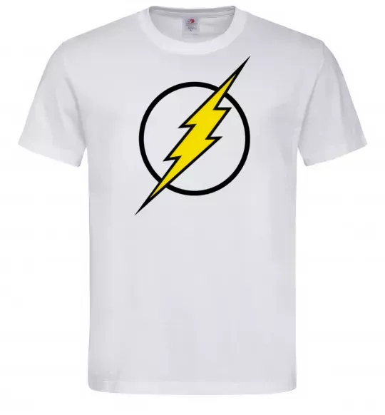 Мужская футболка logo flash Белый фото