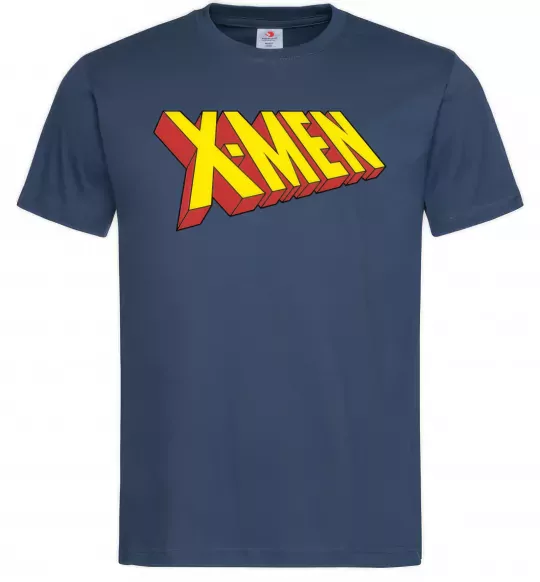Чоловіча футболка X-men Темно-синій фото