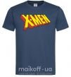 Мужская футболка X-men Темно-синий фото