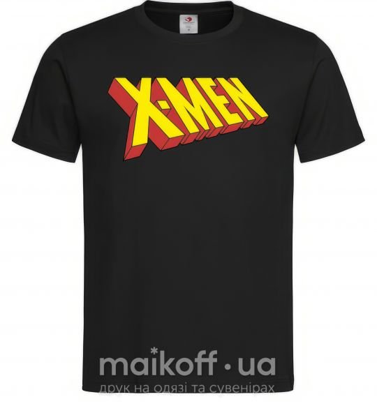 Мужская футболка X-men Черный фото