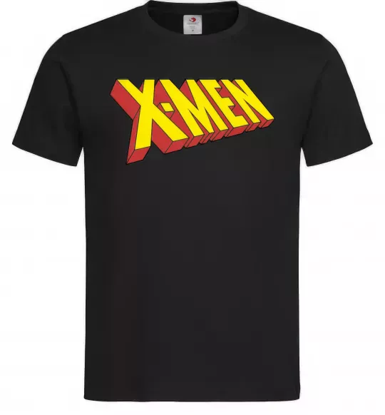 Чоловіча футболка X-men Чорний фото