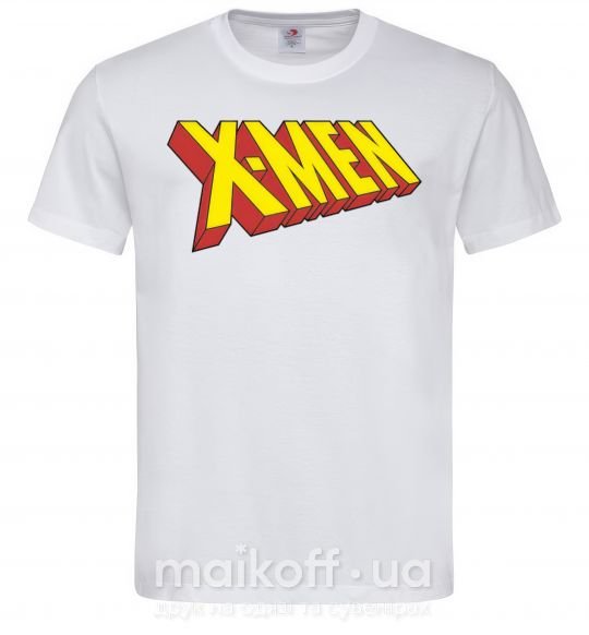 Мужская футболка X-men Белый фото
