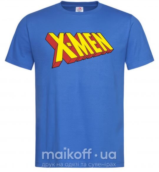 Мужская футболка X-men Ярко-синий фото