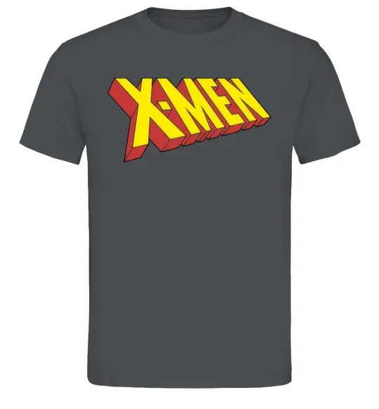 Чоловіча футболка X-men Графіт фото