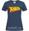 Женская футболка X-men Темно-синий фото