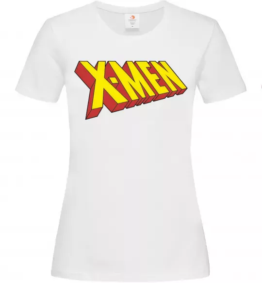 Жіноча футболка X-men Білий фото