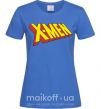 Жіноча футболка X-men Яскраво-синій фото