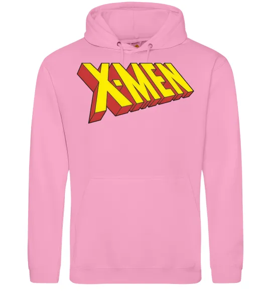 Мужская толстовка (худи) X-men Розовый фото