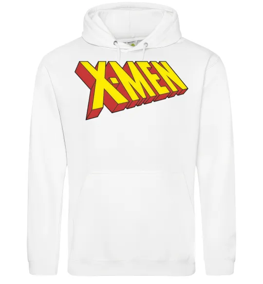 Чоловіча толстовка (худі) X-men Білий фото