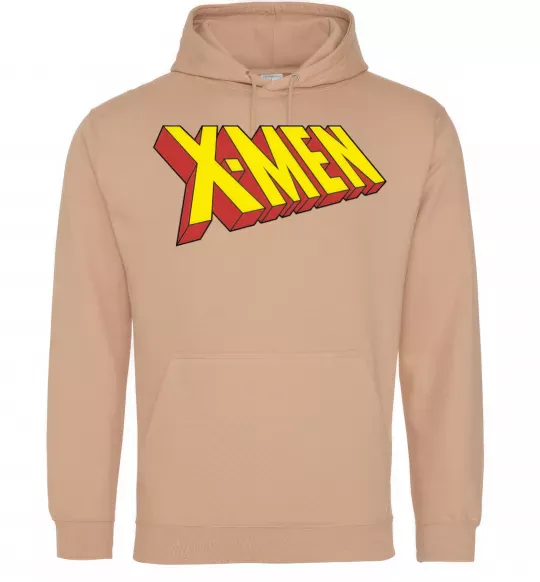 Чоловіча толстовка (худі) X-men Пісочний фото