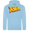 Мужская толстовка (худи) X-men Голубой фото