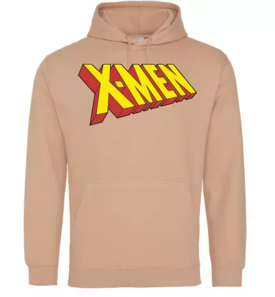 Женская толстовка (худи) X-men Песочный фото