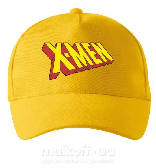 Кепка X-men Сонячно жовтий фото