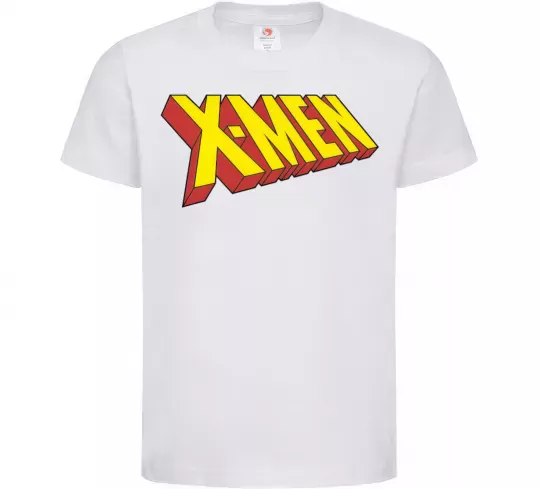 Детская футболка X-men Белый фото