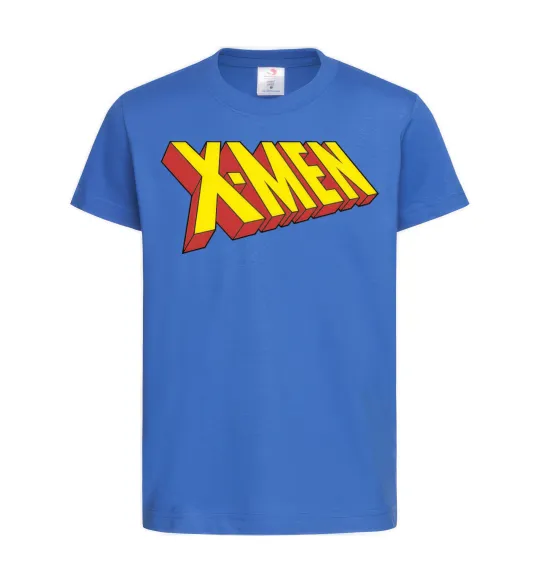 Дитяча футболка X-men Яскраво-синій фото