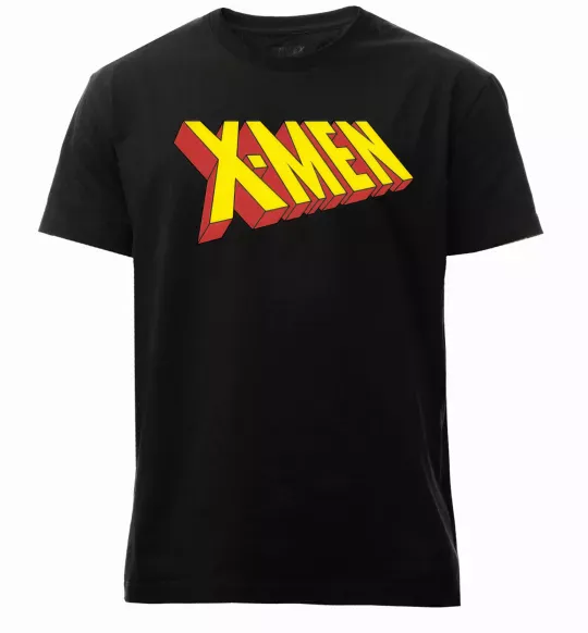 Мужская премиум футболка X-men Черный фото