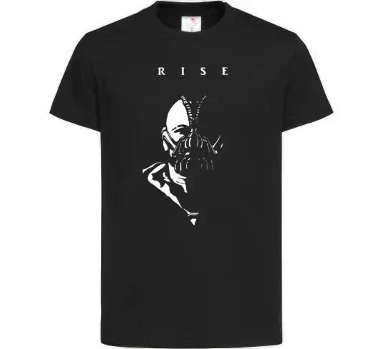 Детская футболка Бейн Черный фото