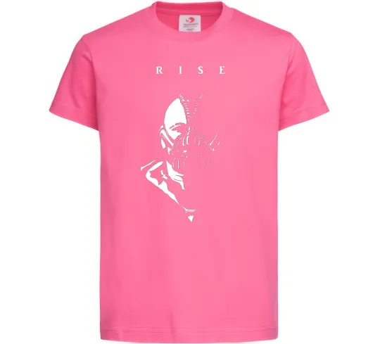 Детская футболка Бейн Ярко-розовый фото