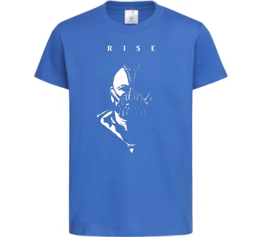 Детская футболка Бейн Ярко-синий фото