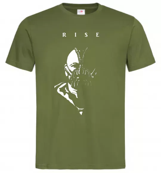 Мужская футболка Бейн Оливковый фото