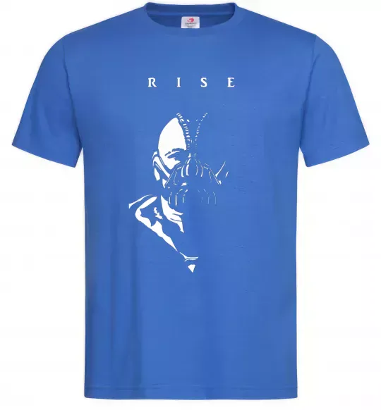 Мужская футболка Бейн Ярко-синий фото