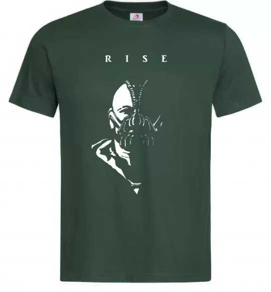 Мужская футболка Бейн Темно-зеленый фото