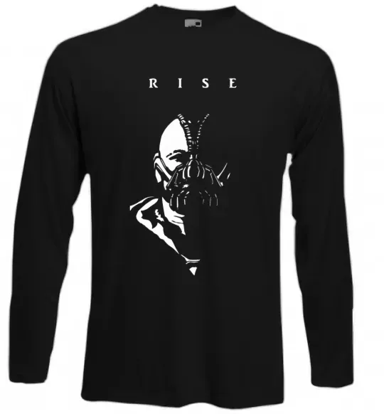 Лонгслів Бейн Чорний фото