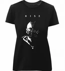 Женская премиум футболка Жінка кішка Черный фото