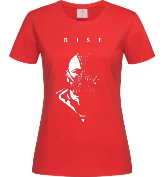 Женская футболка Бейн Красный фото