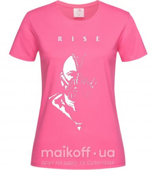 Жіноча футболка Бэйн Яскраво-рожевий фото