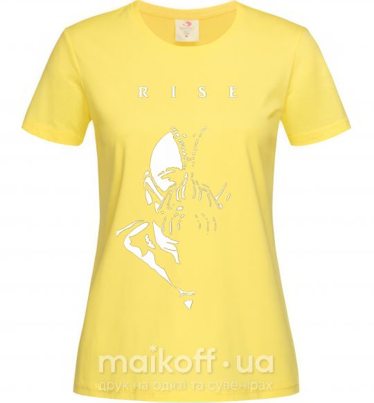 Женская футболка Бэйн Лимонный фото