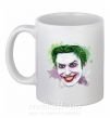 Чашка керамическая Joker paint Белый фото