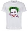 Чоловіча футболка Joker paint Білий фото